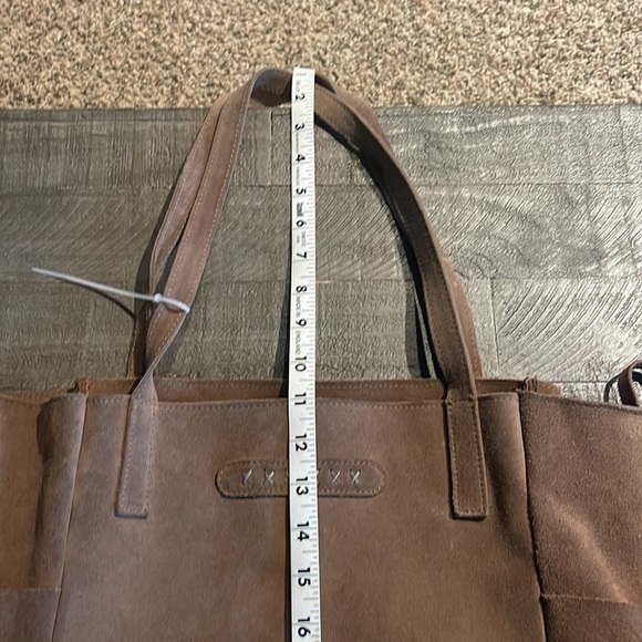 Sundance suede bag Italian leather - Picture 6 of 11